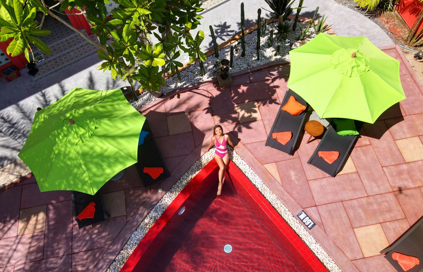 Experience elevated bliss in our Red Pool suites